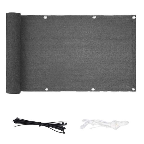 

fence protection windproof shade net shelter privacy screen courtyard terrace balcony summer awning territory