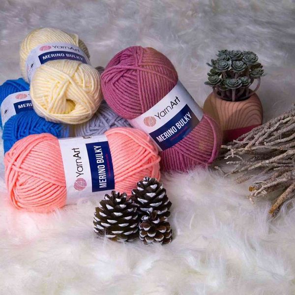 1 stück yarnart merinino sperrige garn 100gr-100mt% wolle diy stricken häkeln wrap beanie pullover kinder erwachsene strickwaren herbst winter nerz y211129