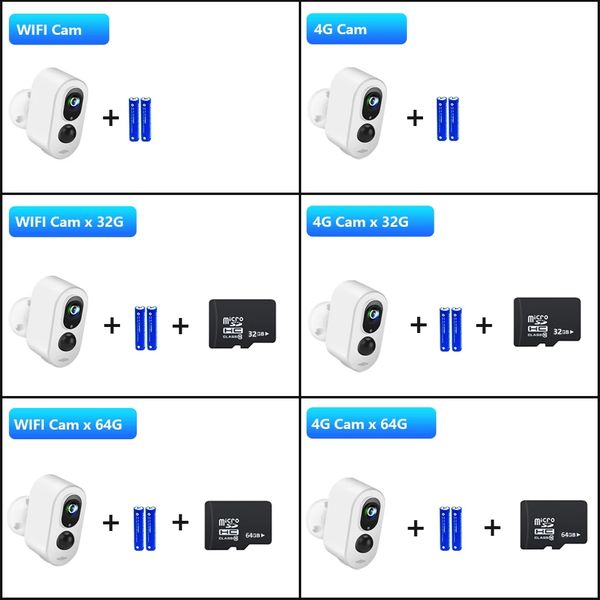 

4g wifi 3mp hd outdoor wireless 3g sim card camera built-in rechargeable battery home security long time standby