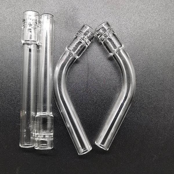 Fabrik Original Ersatz Glas Aroma Tube Raucherzubehör für Solo Air Geräte gerade gebogene Gläser Stiele Mundstück Winkelstück Adapter