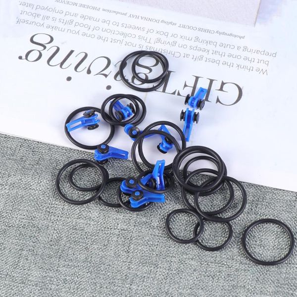 

fishing pole hook keepers bait holders lures jig hooks for rod accessories (red #1)