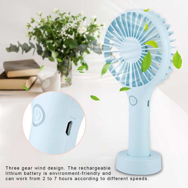 

electric fans mini usb rechargeable handhold portable deskcooling fan