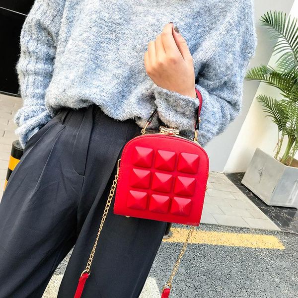 

tote 2021 female korean trend bag acrylic fashion design personality single shoulder messenger portable pu new jgdmq