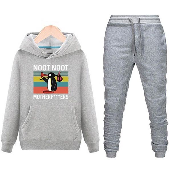

men's hoodies & sweatshirts harajuku funny clothing brand men set 2 piece tracksuits hoodie fashion sportswear, Black