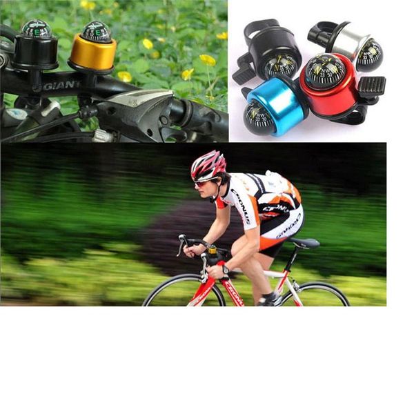

bike horns 1 pcs aluminum alloy bells cycling ring outdoor mountain compass bell horn bicycle with cycle