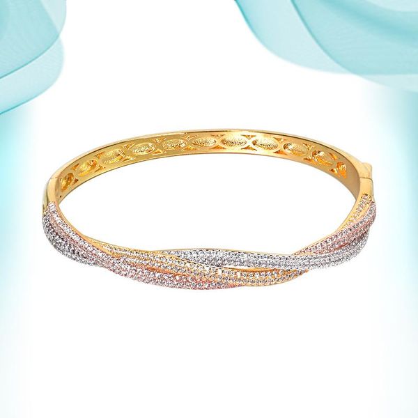 

bangle 2021 trendy wrist bracelets three color circle cross discriminating bangles beautifully designed for women girls daily gifts, Black