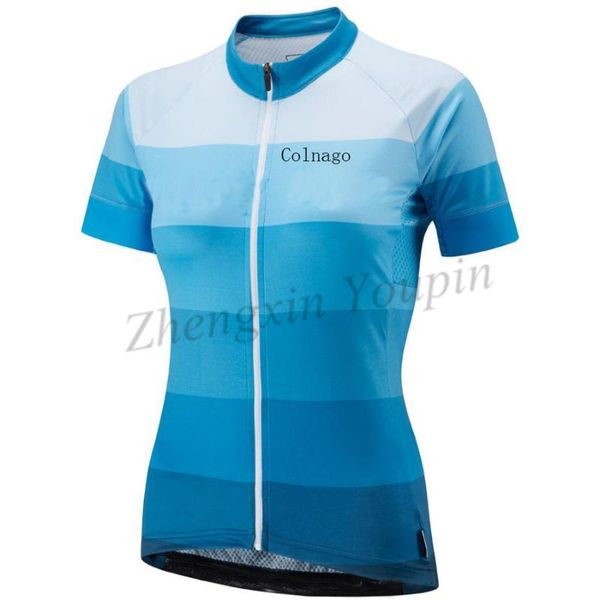 

racing sets woman cycling clothing short sleeve jersey summer fashion team uniform bike road suits female beathable, Black;blue