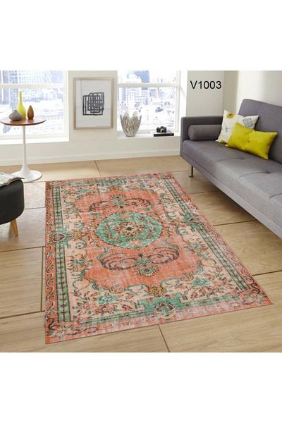 

carpets premium vintage woven looking decorative carpet faux leather anti-slip soles dust stain resistant thai feather fabric 11mm thickness