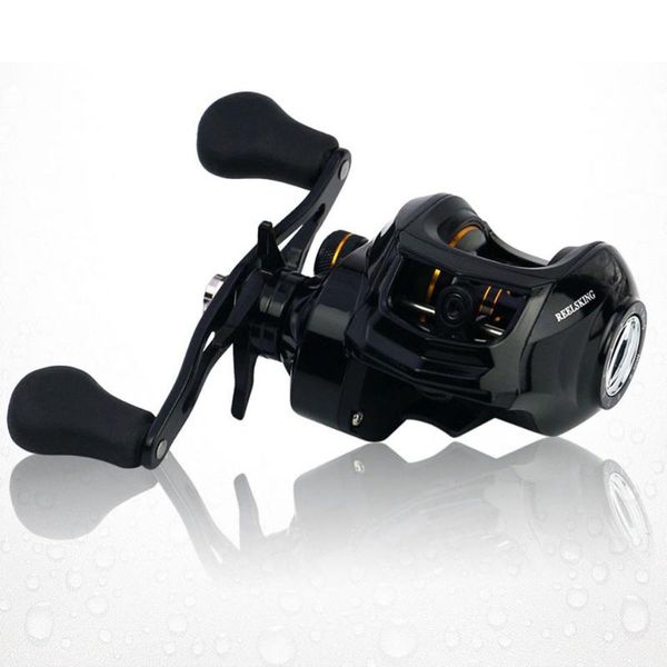 

baitcasting reels fishing reel casting gear ratio 7.1 :1 aluminum spool magnetic brake bearing 17+1 eva knob 218g max drag 7kg