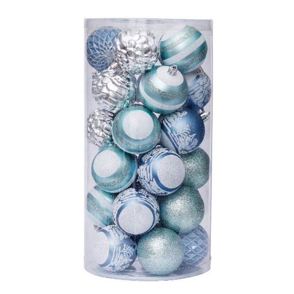 

novelty items 6cm/30pcs special offer painted christmas ball set tree decoration pendant a variety of colors to choose from