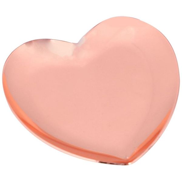 

kitchen storage & organization heart shaped jewelry serving plate metal tray arrange fruit home rose gold