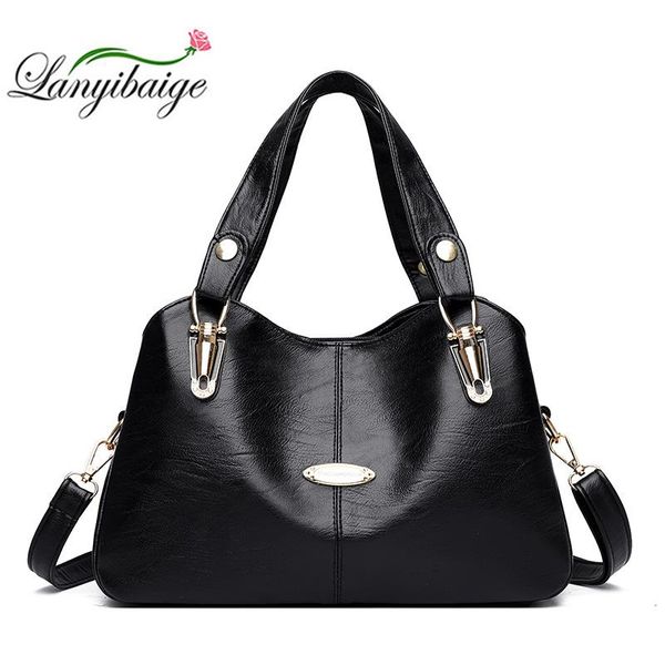 

women's solid color handbag fashion bags designers handbags casual bag large-capacity one-shoulder messenger big brand shoulder