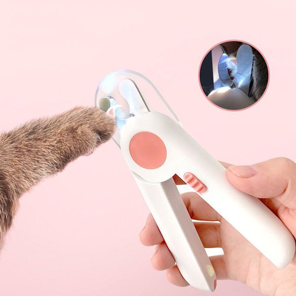 

pet nail led clippers cat dog rabbit sheep animal claw trimmer grooming lighting toe clean nails trimmer 88202226
