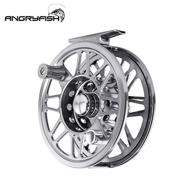 

baitcasting reels angryfish 3/4 5/6 7/8 9/10 wt fishing reel aluminium alloy 2+1bb 1.0:1 handle left/right with bag for lake river