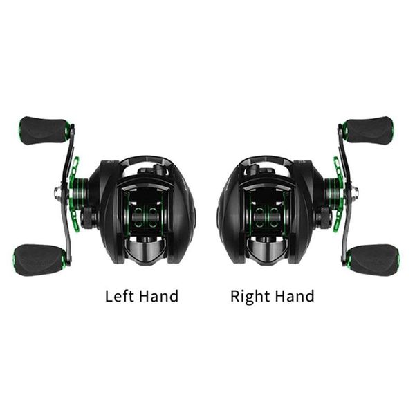 

baitcasting reels fishing reel  bass 8kg max drag left right hand reinforced nylon body