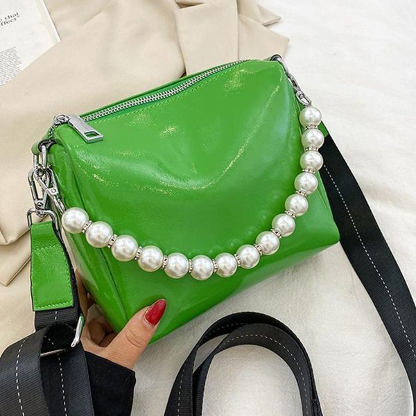 

evening bags 100% patent leather women handbags women's bag designer cowhide female shoulder messenger fashion ladies totes