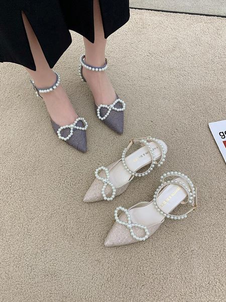 

women's fashion sandals 2021 summer all-match korean version of baotou back empty word buckle high heels, Black