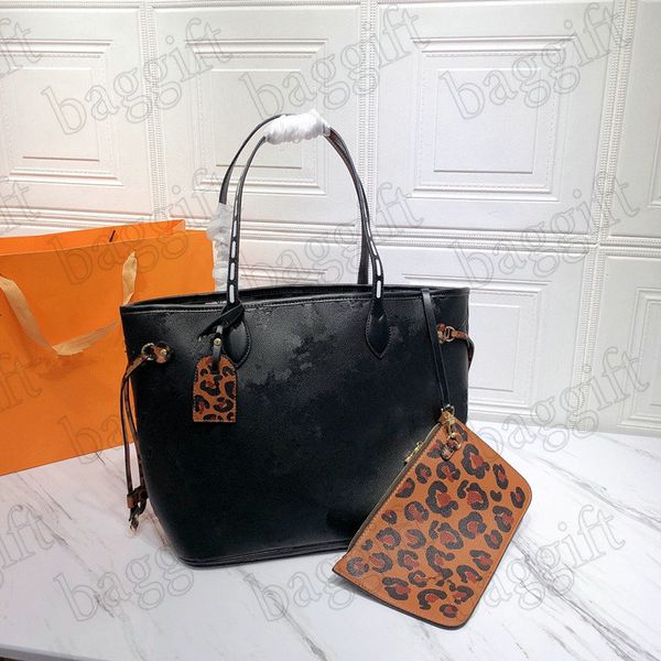 

leopard mm pm tote leather handbag womens purse totes with pouch wallet composite beach bags shopping clutch wild at heart capsule canvas ba