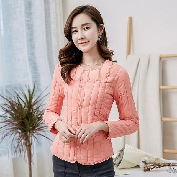 

women's trench coats tcyeek women winter clothes parkas mujer 2021 korean casual slim fashion bottom coat woman ladies 7 color chaqueta, Tan;black