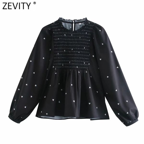 

women vintage agaric lace print elastic pleated kimono shirt lady lantern sleeve blouse roupas chic femininas ls7400 210416, White