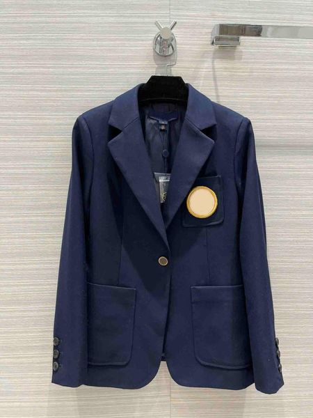 

women's suits & blazers handsome solid coat for women good quality big pocket 100% polyester coats single button long sleeve suit lady, White;black