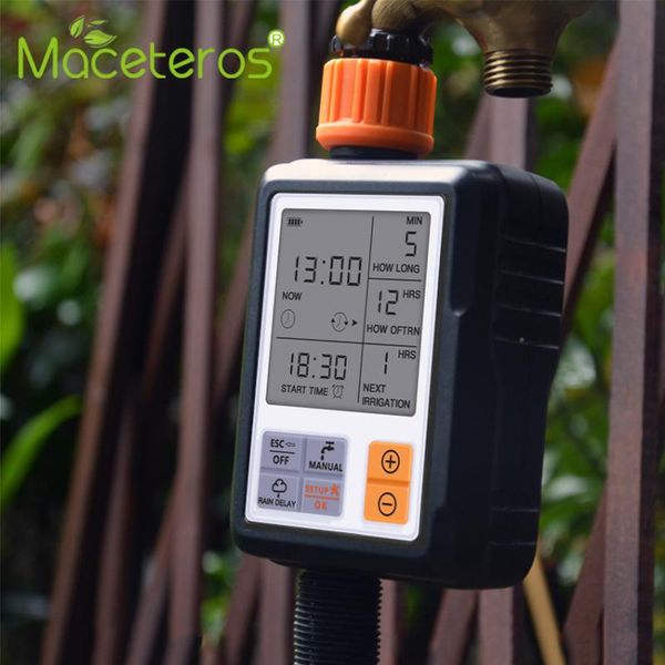 

intelligent garden automatic watering device balcony large screen timer drip irrigation series equipments