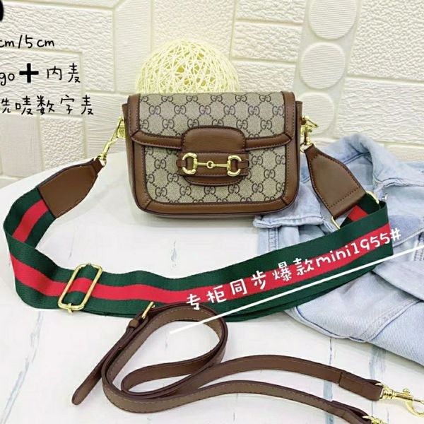 

new net red with double strap and single shoulder luxurys designers bagsysj