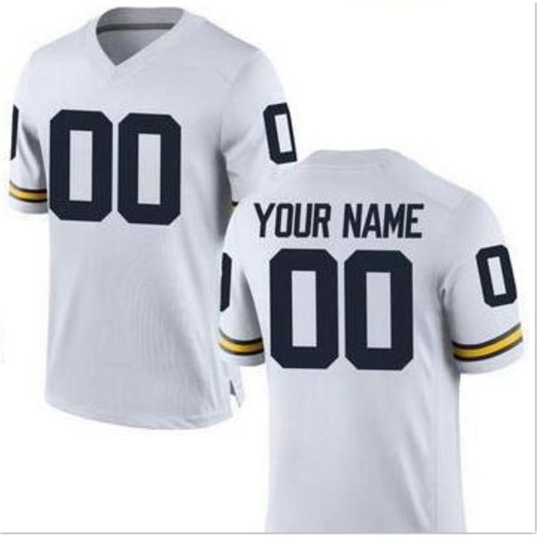 

custom 009s,youth,women,toddler, michigan wolverines personalized any name and number any size stitched college jersey, Black