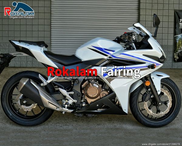 Para Honda CBR500R 2016 2017 2018 ABS Fairings Parts CBR 500R 16 17 18 Bonita de Esporte BodyWorks (moldagem por injeção)