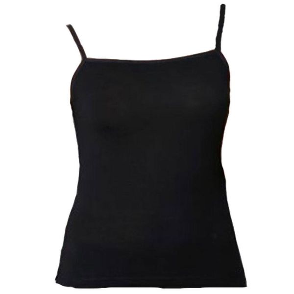 

women's shapers seasonal camisole summer modal bottoming shirt solid color large size with thin sling wholesale, Black;white