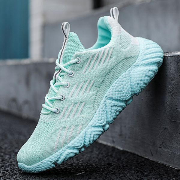 

running shoes light weight men casual shoes mesh breathable male flats shoes white black solid outdoor walking sneakers