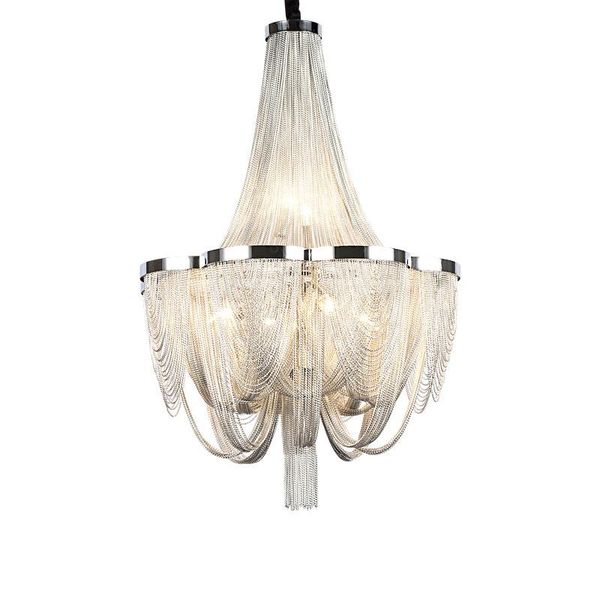 

chandeliers nordic art chandelier el engineering lamp villa duplex building chain tassel store living room decoration lights