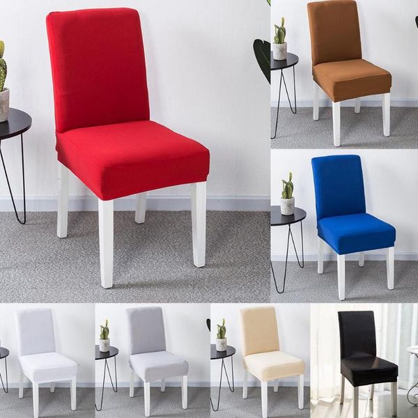 

chair covers spandex stretchable protectors dining seat cover for home banquet wedding