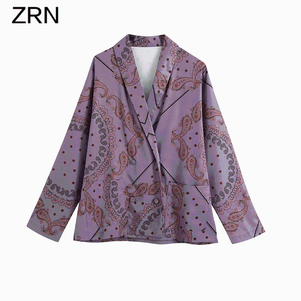 

women 2021 vintage painting casual smock blouse long sleeve v neck female shirts blusas double-breasted pockets chic women's blouses &, White