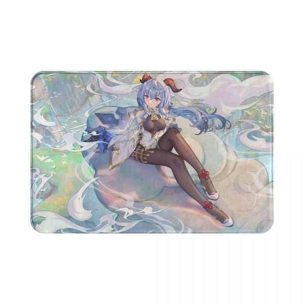 

carpets genshin impact carpet anti-slip area door mat for kids room home decor 60cmx40cm