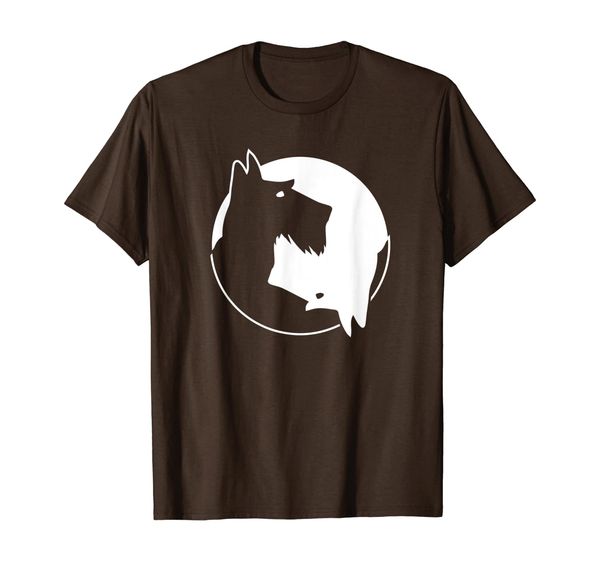 

Cool Yin Yang Dog Shirt - Cute Scottish Terrier Tee - White, Mainly pictures