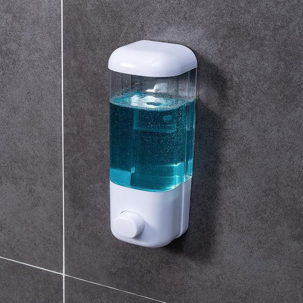 

liquid soap dispenser bathroom punch-wall hanging seamless paste disinfectant bottle transparent multi-liquid