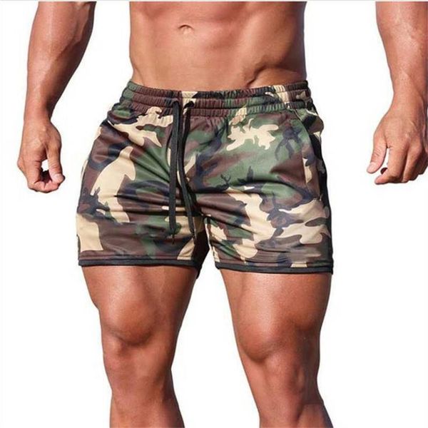 

men fitness bodybuilding shorts man summer gyms workout male breathable mesh quick dry sportswear jogger running short pants, Black;blue