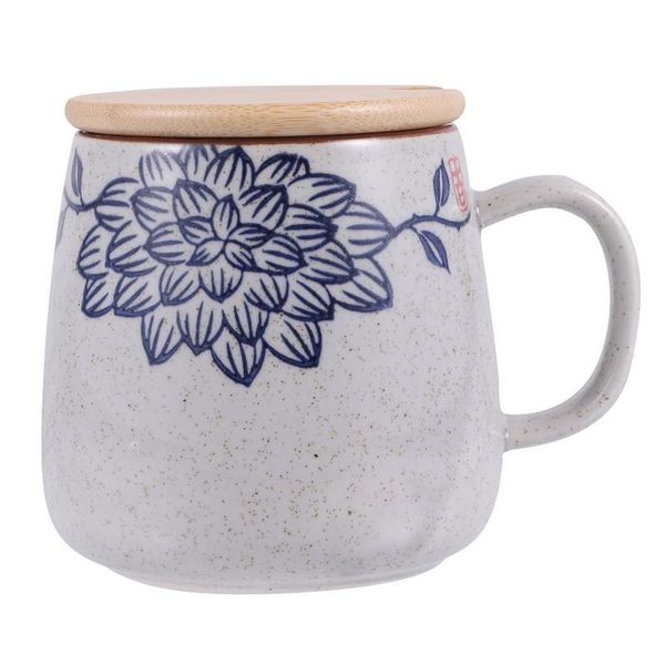 

mugs ceramic retro coffee cup office water tea milk beer breakfast mug with lid spoon home drinkware novelty gifts