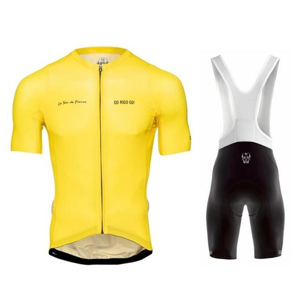 

rigo go-2021 men's cycling jersey suit professional team summer and shorts maillot racing sets, Black;blue