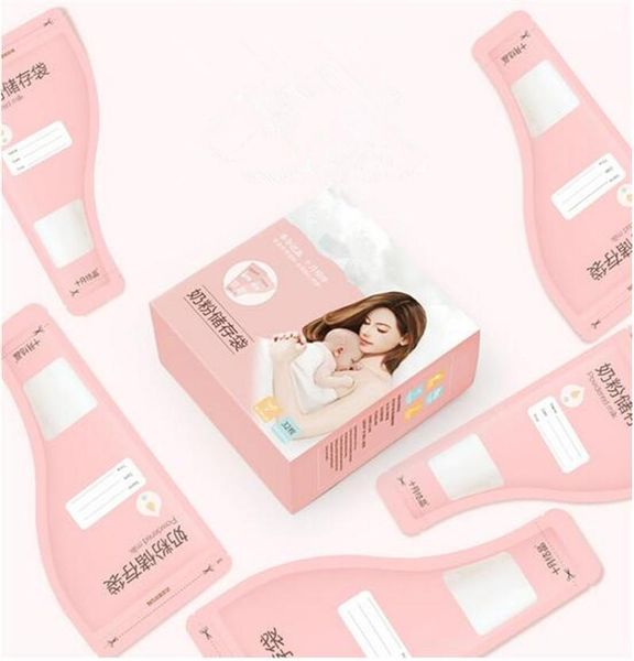 

storage bags powered milk 32pcs/set sealed baby box easy carry container