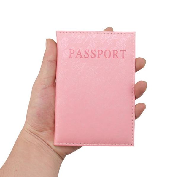 

card holders 1pc fashion women passport holder couple models girls travel cover case man, Brown;gray