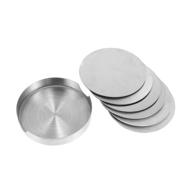 

mats & pads 1 set of creative cup multipurpose bowl with holder (silver)