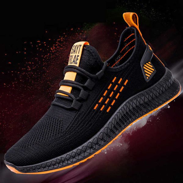 

men running shoes 2021 flying woven sports comfortable casual men's running shoes sneakers men's fashionable shoes traniers sneake