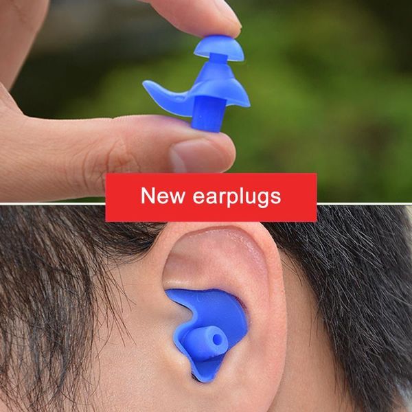 

nose clip 1 pair soft earplugs silicone waterproof ear plugs protection sports clips water diving swimming pools accessories