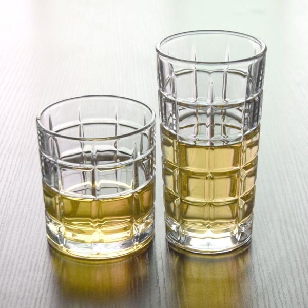 

wine glasses 2 pcs/lot glass mug crystal beer whiskey s cup vodka drinking bar club bottle 0901-25