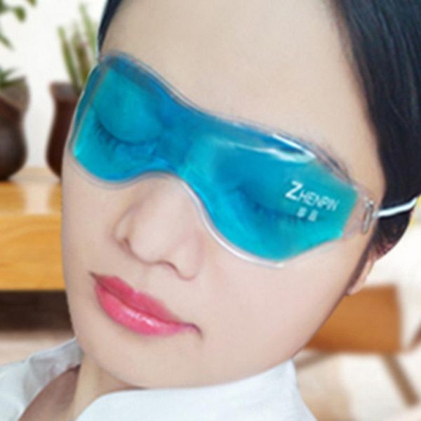

cleaning 1pc gel eye mask reusable cold cooling soothing relief tired fatigue relaxing pad remove dark circles ice bag