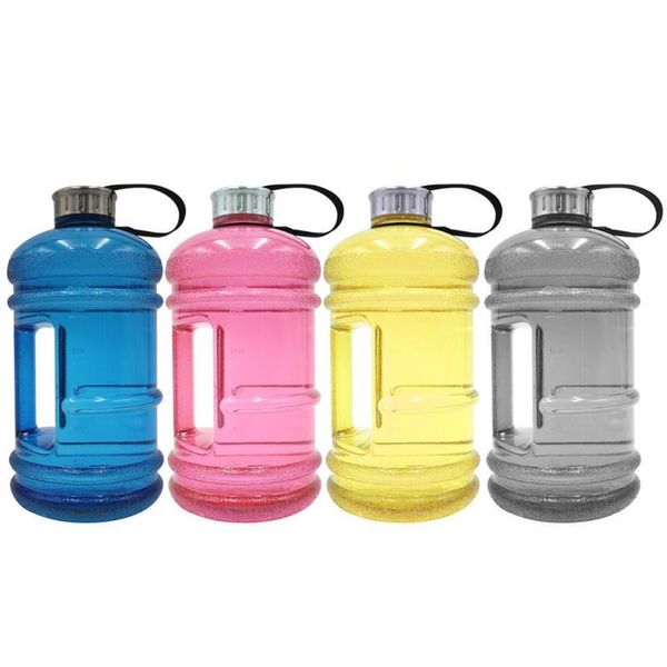 

2.2l big large water bottle capacity kettle outdoor sports gym fitness for training camping running