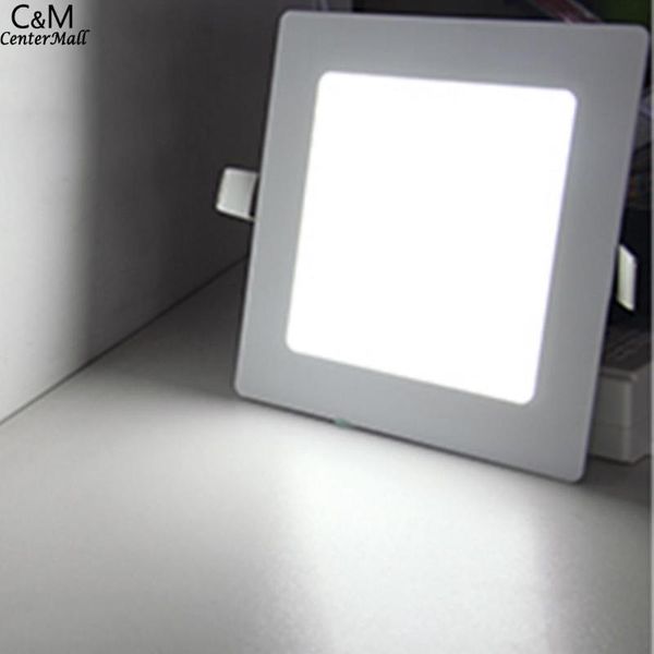 

led design 12w aluminum slim panel powerful lighting square light lights
