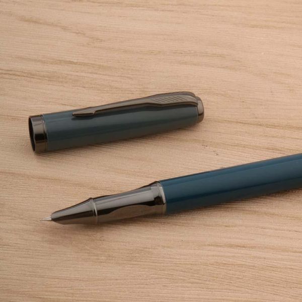 

fountain pens morandi blue pen gun gray classic arrow f fude bending nib office school supplies ink